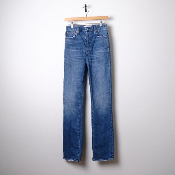 Aritzia Denim Forum The Vintage Jane High Rise Boot - Picture 5 of 13